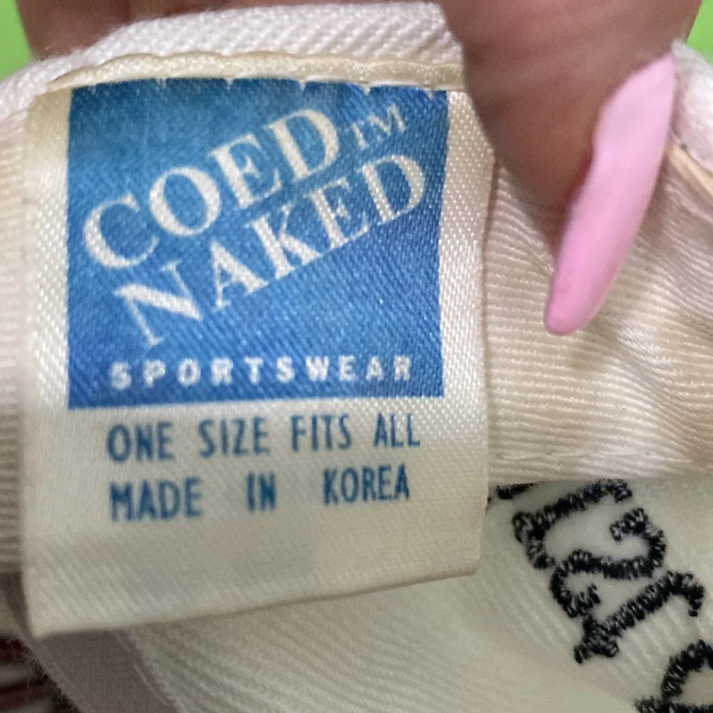 Vintage 90’s Coed Naked Football SnapBack - Picture 4 of 4